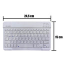 Kit Teclado e Mouse Bluetooth Sem Fio Recarregável ABNT2 para Notebook Tablet e Celular BK-8088