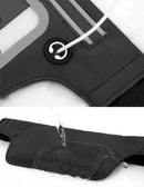 Pochete Fitness Impermeável para Celular até 6” – Cinto Esportivo com Porta Chave