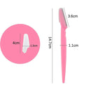 Kit com 3 Navalhas para Sobrancelhas e Rosto