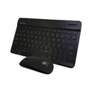 Kit Teclado e Mouse Bluetooth Sem Fio Recarregável ABNT2 para Notebook Tablet e Celular BK-8088