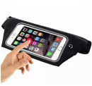 Pochete Fitness Impermeável para Celular até 6” – Cinto Esportivo com Porta Chave