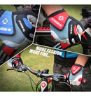 Luvas de Ciclismo INBIKE com Gel — Meio Dedo