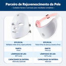 Máscara Facial LED 7 Cores — Facial e Pescoço