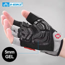 Luvas de Ciclismo INBIKE com Gel — Meio Dedo