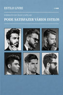 Pente Garfo de Dentes Largos — Dupla Face
