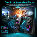Controle Sem Fio para Nintendo Switch / Switch Lite / OLED / PC – Bluetooth com Hall Effect e RGB