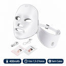 Máscara Facial LED 7 Cores — Facial e Pescoço