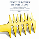 Pente Garfo de Dentes Largos — Dupla Face