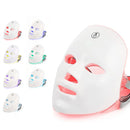 Máscara Facial LED 7 Cores — Facial e Pescoço