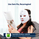 Máscara Facial LED 7 Cores — Facial e Pescoço