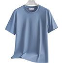 Camiseta Masculina Plus Size Algodão Mercerizado Manga Curta