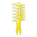 Pente Garfo de Dentes Largos — Dupla Face