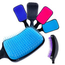 Escova Desembaraçadora Raquete Flexível Anti Quebra Massageadora