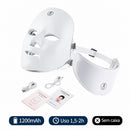 Máscara Facial LED 7 Cores — Facial e Pescoço