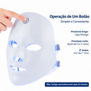 Máscara Facial LED 7 Cores — Facial e Pescoço